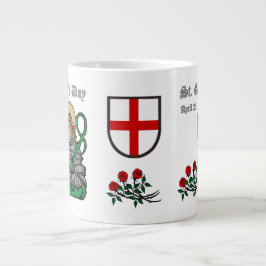 St. George's Day Jumbo Mugg (Nürnbergversion)