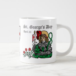 St. George's Day Jumbo Mugg (Nürnbergversion)
