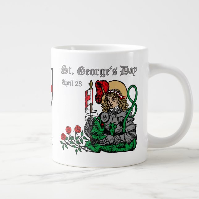 St. George's Day Jumbo-mugg (Nürnbergversion)  Jumbo Mugg (Höger)