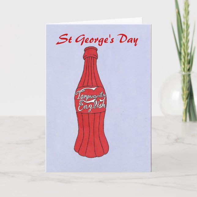 St George's Day Kort (Framsida)