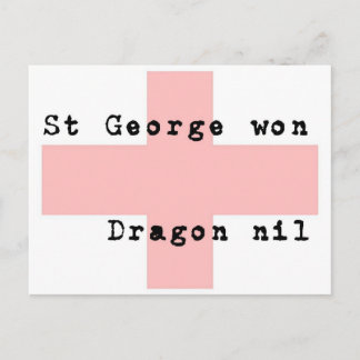 St George's Day Vykort