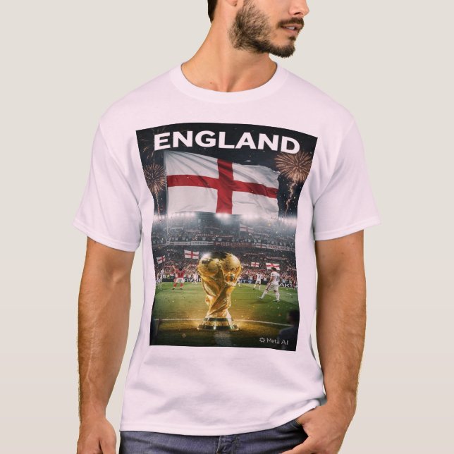 St George's Flagga Segerdesign för alla T Shirt (Framsida)