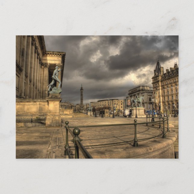 St George's Hall Liverpool Vykort (Framsida)