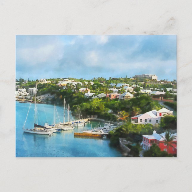 St. George's Harbour, Bermuda Vykort (Framsida)