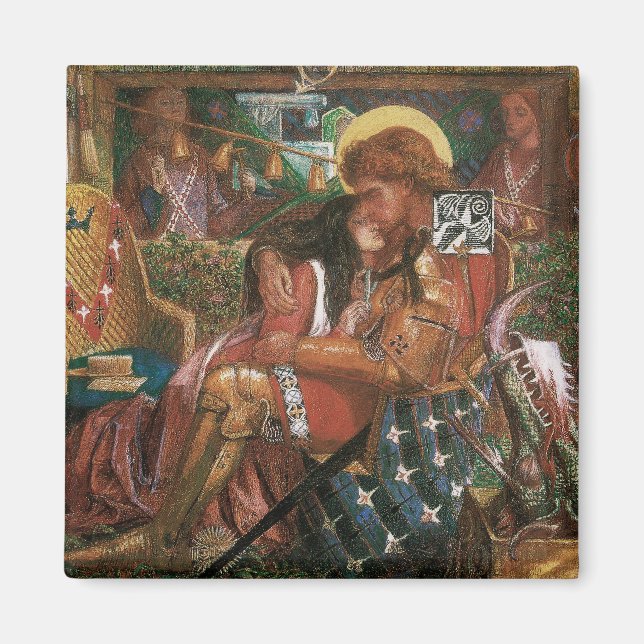 St Georges och prinsessan Sabras bröllop av Rosset Magnet (Framsidan)