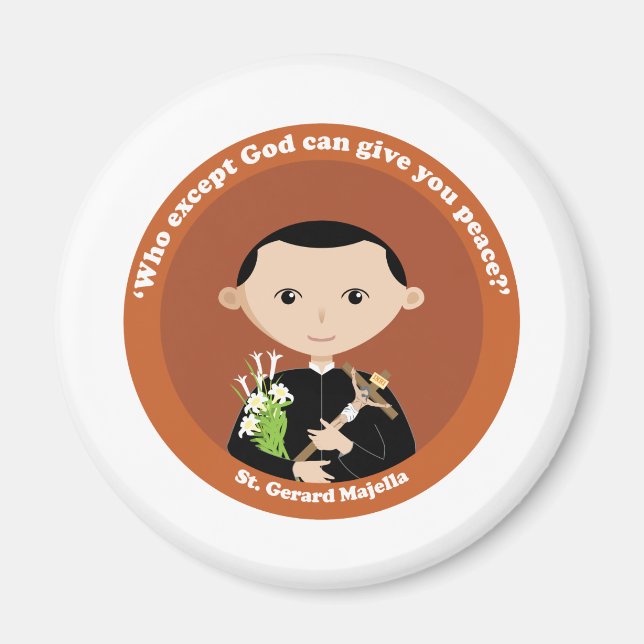 St. Gerard Majella Magnet (Framsidan)