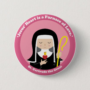 St. Gertrude underbaren Knapp