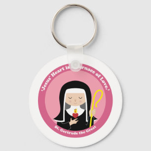 St. Gertrude Underbaren Nyckelring