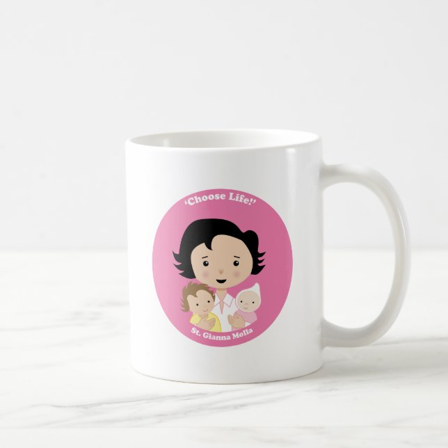 St. Gianna Molla Kaffemugg (Höger)