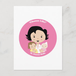 St. Gianna Molla Vykort