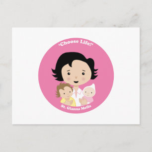 St. Gianna Molla Vykort