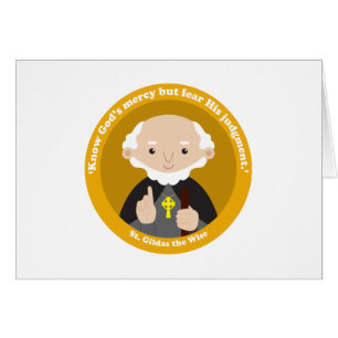 St Gildas the Wise Hälsningskort