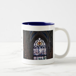 St Giles domkyrka, Edinburgh, Skottland Två-Tonad Mugg