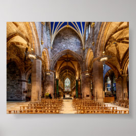 St Giles-katedralen i Edinburgh Poster