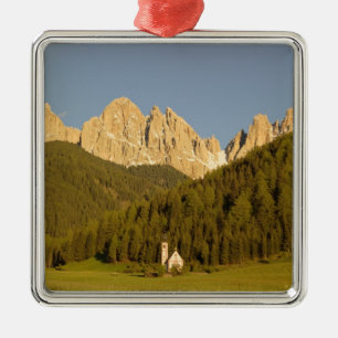 St Giovanni, Val di Funes, Dolomiterna, Italien Julgransprydnad Metall