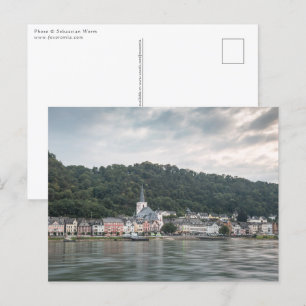 St. Goar Rhein Tyskland Vykort