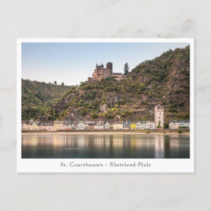 St. Goarshausen - Burg Katz Vykort