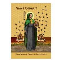 St. Gobnait of Ballyvourney (SAE 003) Poster