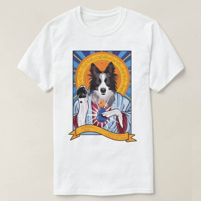 St. Gräns Collie T Shirt (Design framsida)