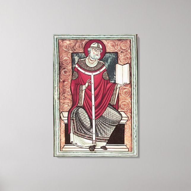 St. Gregory Canvastryck (Framsida)