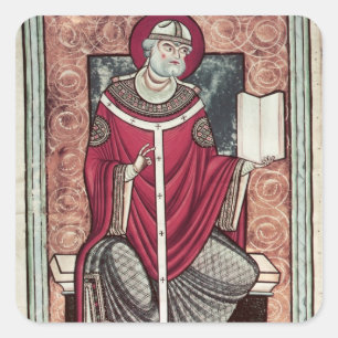 St Gregory Fyrkantigt Klistermärke