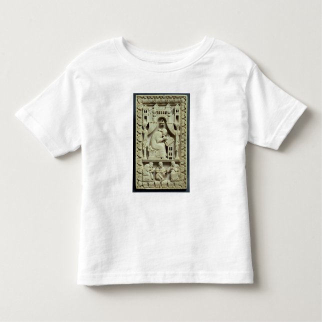 St Gregory handstil med nedanföra scribes T-shirt (Framsida)