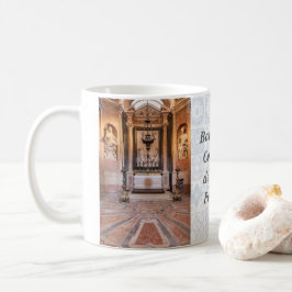 St Gregory och St Ambrose. Italienska barockiska s Kaffemugg