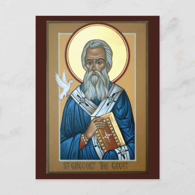 St. Gregory, Underbara Prayer Card Vykort (Framsida)