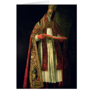 St Gregory underbaren Hälsningskort