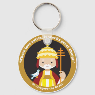 St. Gregory Underbaren Nyckelring