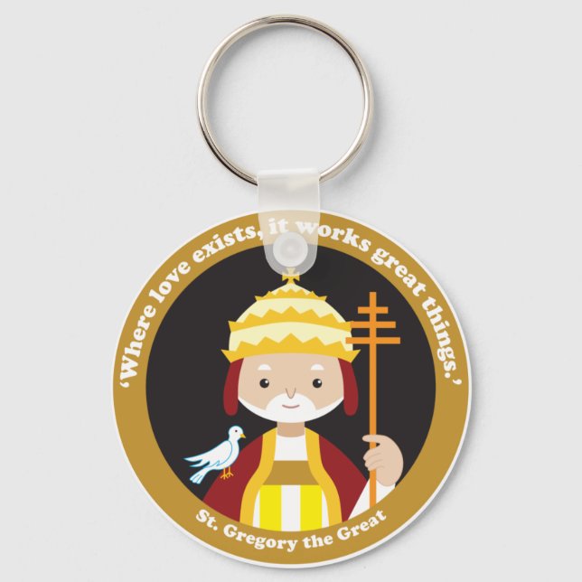 St. Gregory Underbaren Nyckelring (Framsida)
