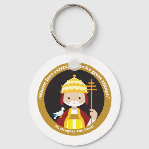 St. Gregory Underbaren Nyckelring