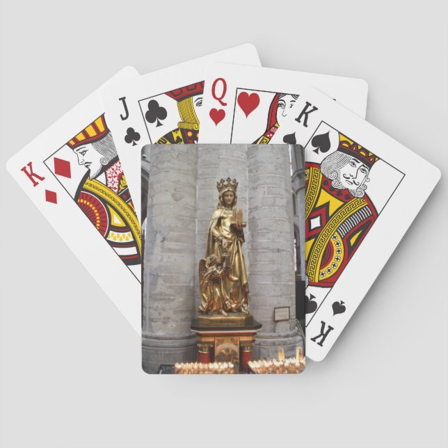 St. Gudula Casinokort (Baksidan)