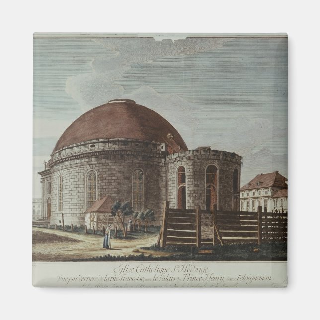 St. Hedwig, Cathedral, Berlin Magnet (Framsidan)