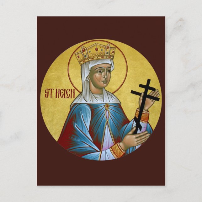 St. Helen Prayer Card Vykort (Framsida)