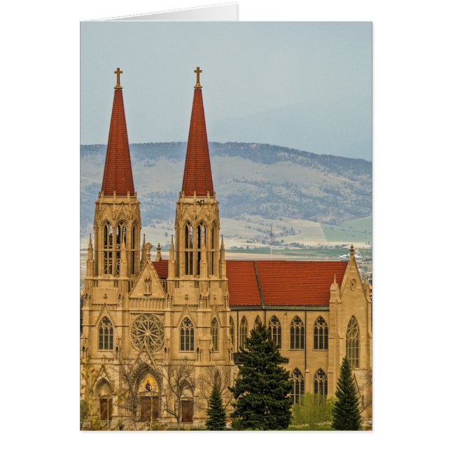 St. Helena, Helena, Montana OBS Kort (Framsidan)
