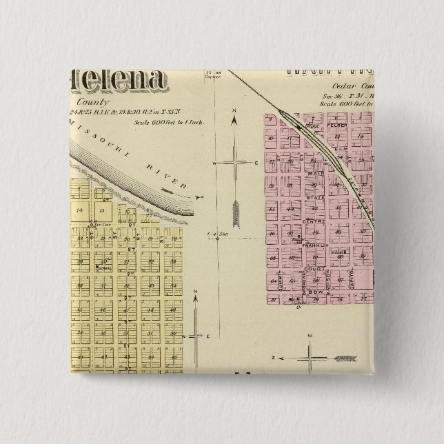 St. Helena, Nebraska Knapp (Framsida)
