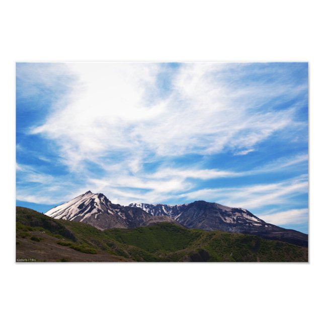 St. Helens Fototryck (Framsidan)