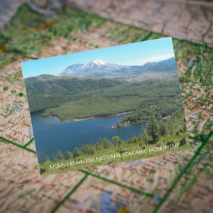 St Helens nationella Volcanic Monument Travel Vykort