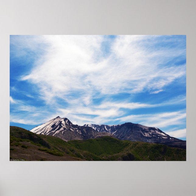 St. Helens Poster (Framsidan)
