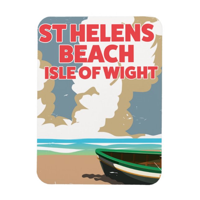 St helens-stranden magnet (Vertikal)