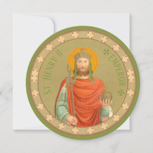St. Henry II, Emperor (BBS 10) Circular Hälsning