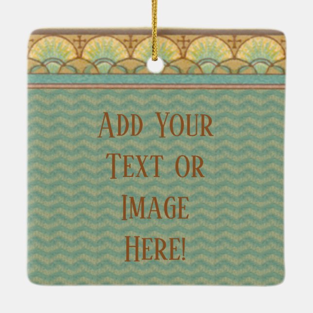 St. Henry II, Emperor (BBS 10) Julgransprydnad Keramik (Baksida)