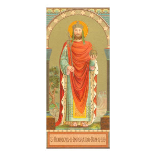 St. Henry II, Emperor (BBS 10; Stil 3) Reklamkort