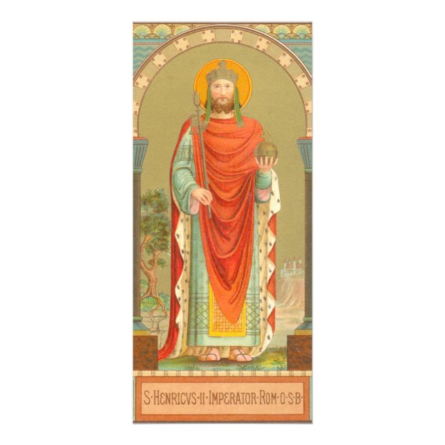 St. Henry II, Emperor (BBS 10; Stil 3) Reklamkort (Framsidan)