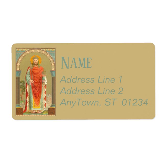 St. Henry II, Emperor (BBS 10; Stil 4) Fraktsedel (Framsidan)