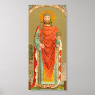 St. Henry II, Emperor (BBS 10; Stil 4) Poster
