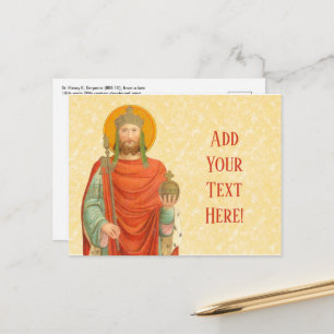 St. Henry II, Emperor (BBS 10) Vykort