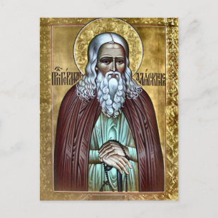 St. Herman of Alaska Orthodox Christian Icon Vykort