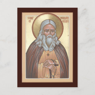 St. Herman of Alaska Prayer Card Vykort
